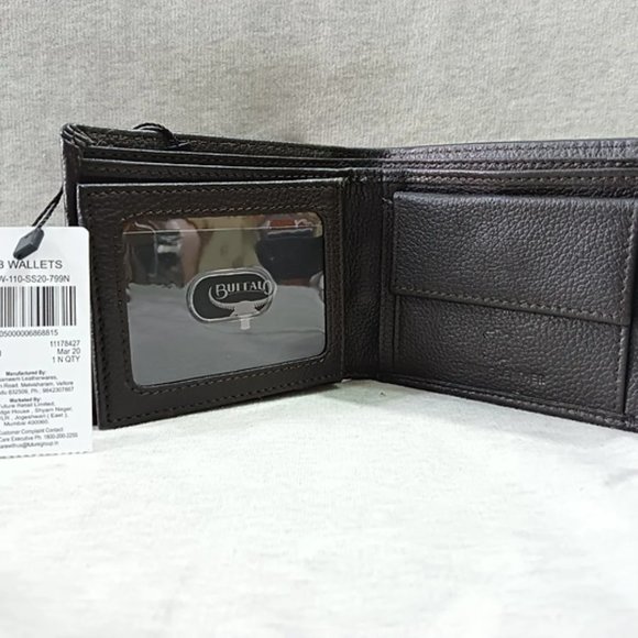 Buffalo Men's Bi Fold Wallet - Picture 3 of 8